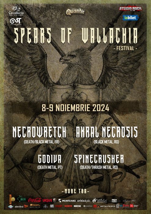 Spears of Wallachia Festival are loc pe 8 si 9 noiembrie in Quantic Club