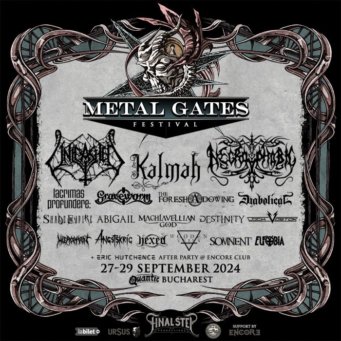 Unleashed, Necrophobic, Kalmah, Graveworm, Abigail, Machiavellian God si Angstskríg anuntate la Metal Gates 2024